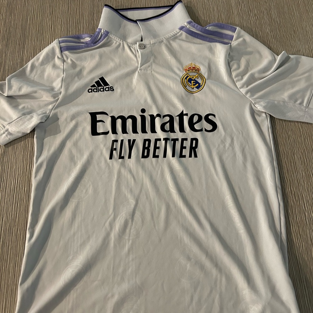 Adidas Real Madrid White Jersey
